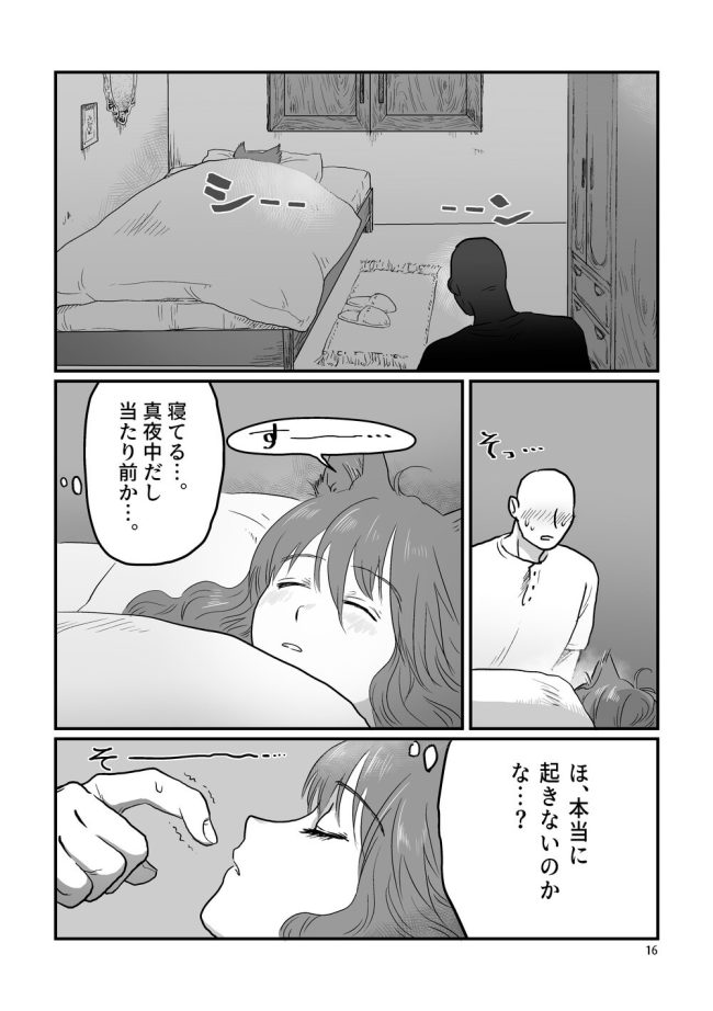 ケモノミミメイド少女睡眠姦(16)